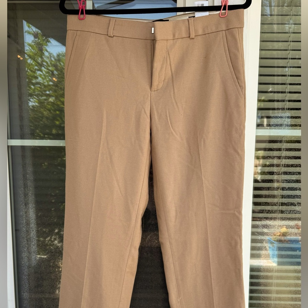 Banana republic camel “Ryan” dress wool pants (trousers) in 4 long